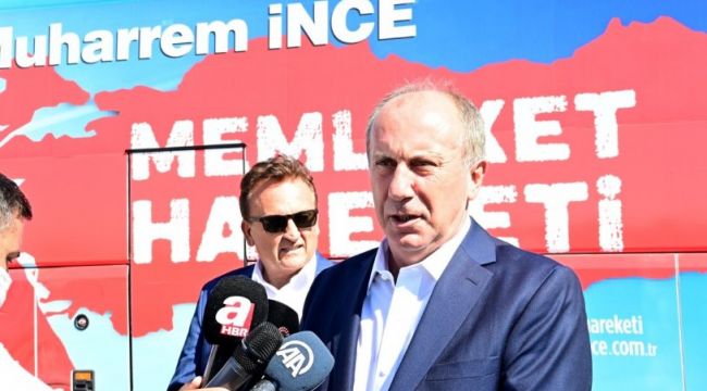 Muharrem İnce: Türkiye'yi dolaşıp, dertlerini dinleyeceğiz
