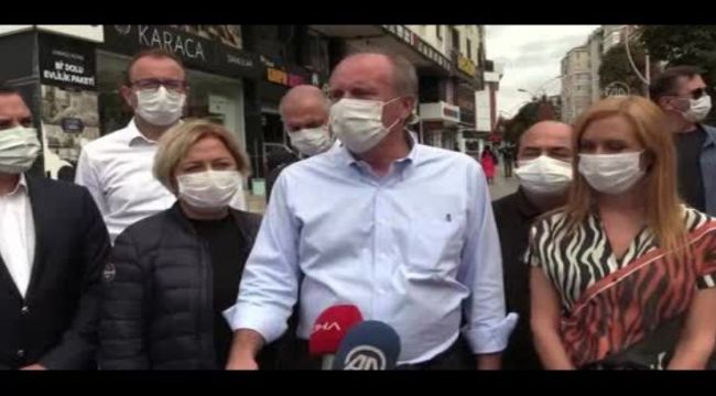 Muharrem İnce "Vatandaşa umut vermeye çalışıyoruz"
