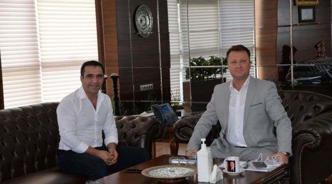 OVACIK BELEDİYE BAŞKANI’NDAN AKSOY’A ZİYARET