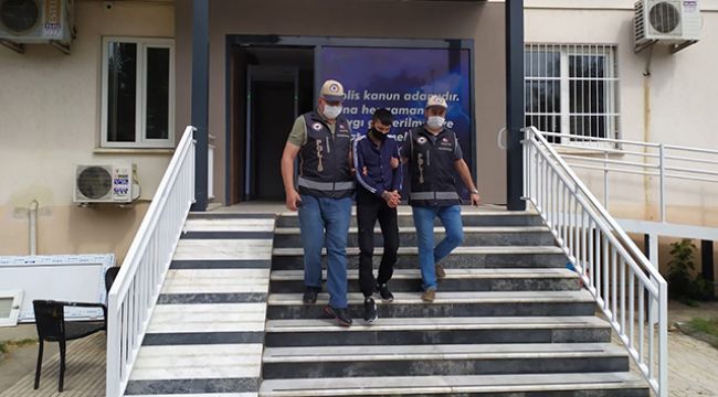 Saklandığı evde kıskıvrak yakalandı