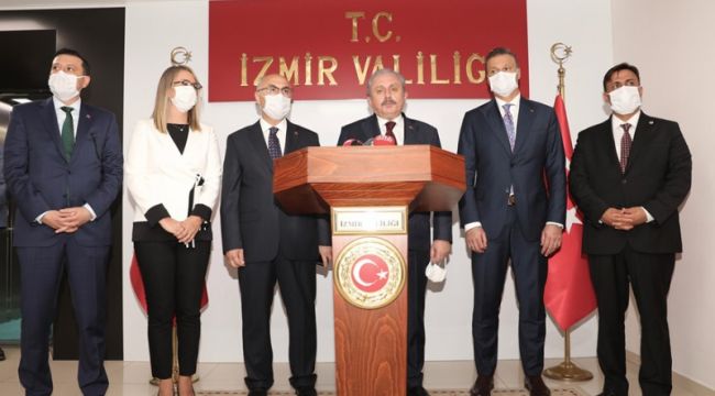 ŞENTOP'TAN İZMİR'DE 'DOĞU AKDENİZ' MESAJI