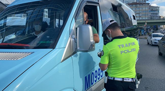 Toplu taşıma denetimleri devam ediyor