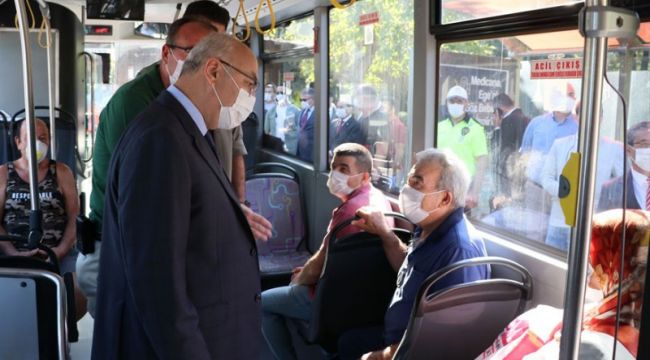 VALİ KÖŞGER’DEN KORONA  DENETLEMESİ