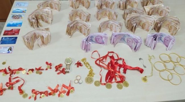 Yeni evlenen çiftin altınlarını yenge çaldı