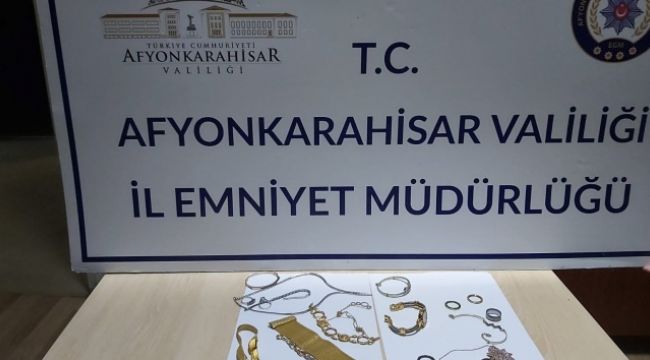 Ziynet eşyası çalan hırsızlar yakalandı