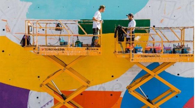 AKP’li belediye 250 bin liraya grafiti yaptırıyor