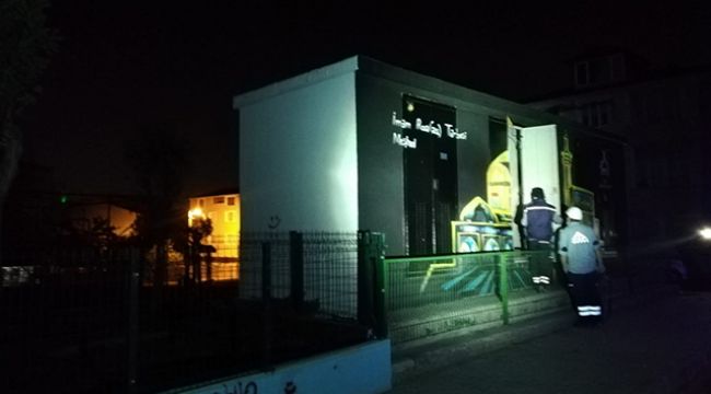 Bakım yapılan trafoda patlama: