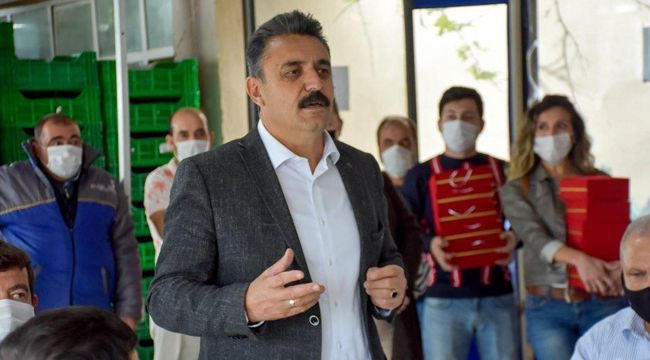 BAŞKAN KIRGÖZ'DEN ÜRETİCİYE DESTEK 