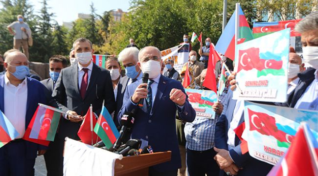 Başkent'ten Azerbaycan'a destek