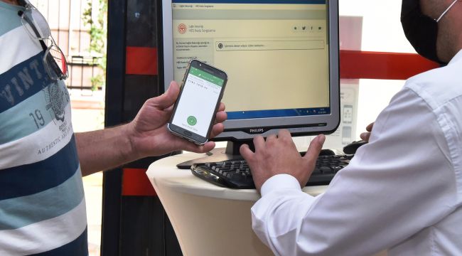 BELEDİYEYE GİRİŞLERDE HES KODU UYGULAMASI