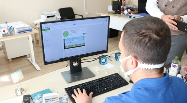 Bilgisayar mühendisi korona virüs oyunu geliştirdi