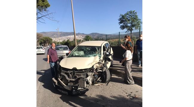 BORNOVA'DA AMBULANS OLAY YERİNE GELMEDİ !