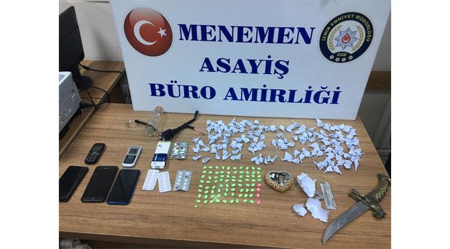 CEZAEVİ FİRARİSİ UYUŞTURUCUYLA YAKALANDI