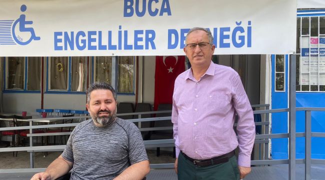 CHP’Lİ SERTEL’DEN ENGELLİLER DERNEĞİNE ZİYARET