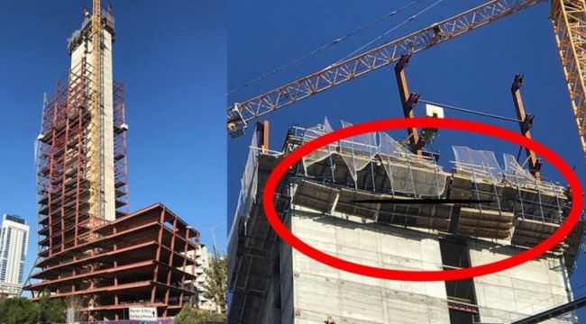 DEPREMDE GÖKDELENDEN DÜŞEN İŞÇİ HAYATINI KAYBETTİ