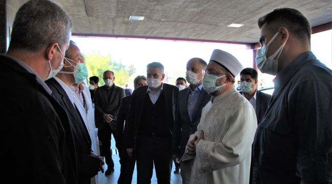 Diyanet İşleri Başkanı Erbaş’dan geçmiş olsun ziyareti
