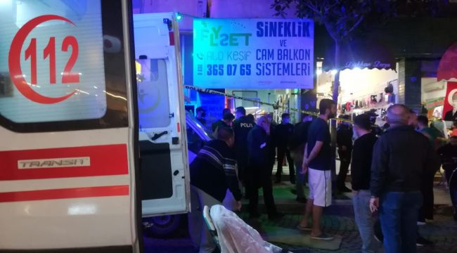 DÜKKANDA SİLAHLI SALDIRIYA UĞRADI
