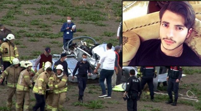 Düşen eğitim uçağının pilotu hayatını kaybetti
