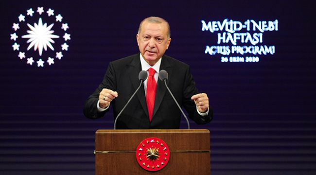 Erdoğan'dan Fransız mallarına boykot çağrısı