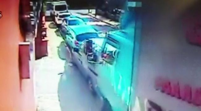Freni boşalan kamyon dehşet yarattı