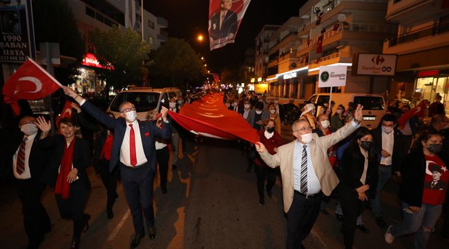 GAZİEMİR’DE 97’NCİ  YIL COŞKUSU