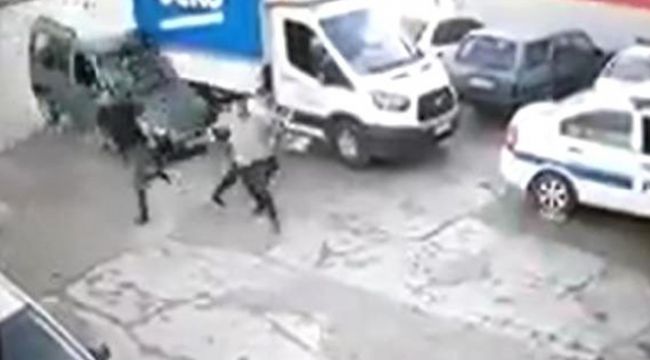 Hafif ticari araç tamirciye girdi