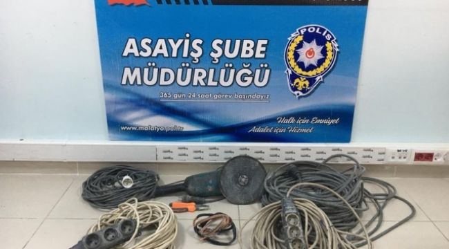 Hırsız kovalamaca ile yakalandı