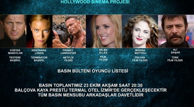 HOLLYWOOD YILDIZLARI İZMİR'DE BİR ARAYA GELDİ