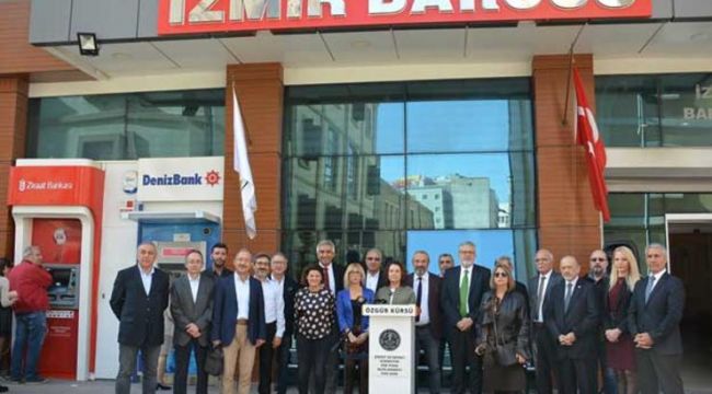 İZMİR'DE BARO SEÇİMLERİ ERTELENMEYECEK
