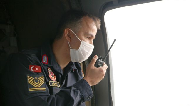 İZMİR'DE HELİKOPTERLİ TRAFİK DENETİMİ