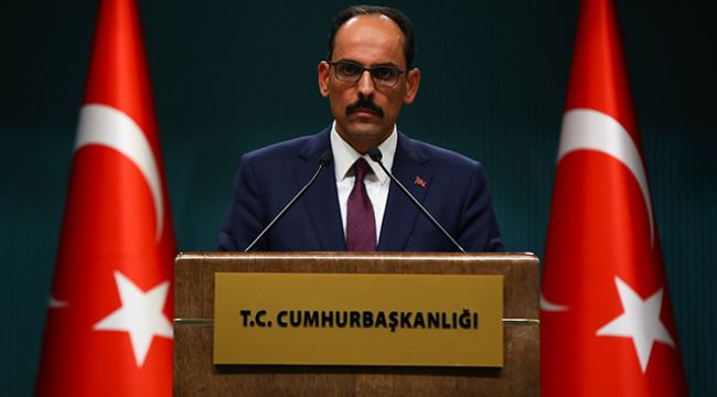 Kalın'dan Mesut Yılmaz için başsağlığı mesajı