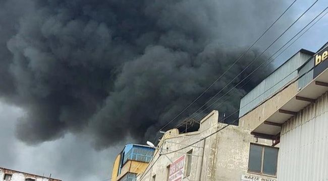 KARABAĞLAR'DA KORKUTAN YANGIN