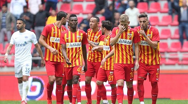 Kayserispor 17'nci sıraya geriledi