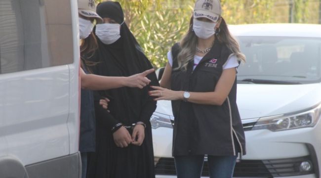 Kırmızı bültenle aranan DEAŞ'lı kadın tutuklandı