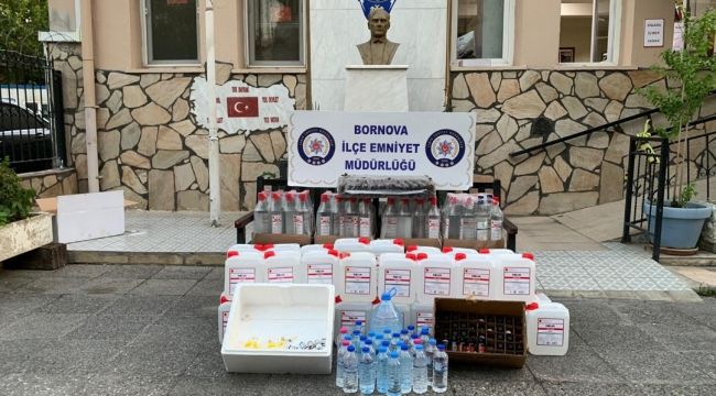 KOKOREÇÇİYE SAHTE İÇKİ BASKINI