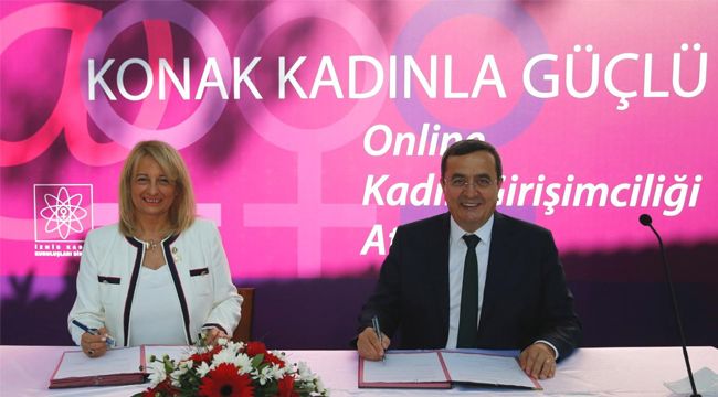 KONAK'TA KADINLAR İÇİN E-OKUL DÖNEMİ