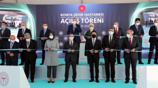 Konya'da toplu açılış töreni
