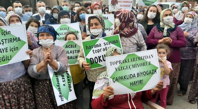Manisa'da köylülerin direnişi devam ediyor