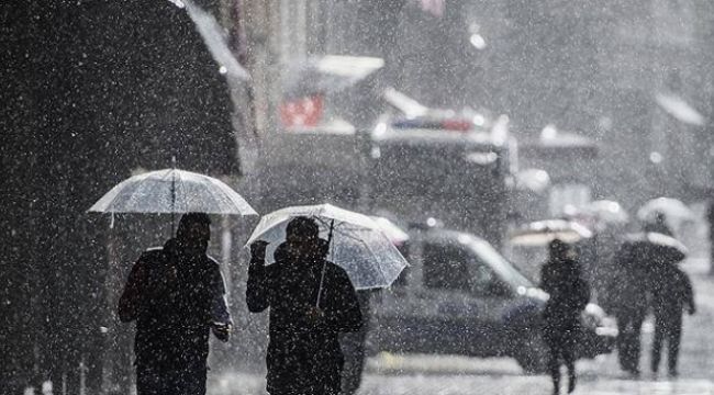 Meteoroloji'den yağış uyarısı