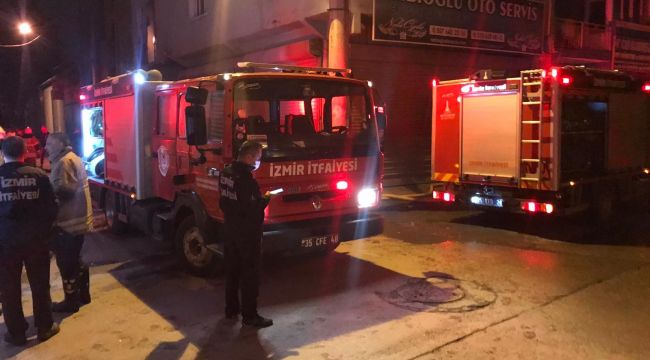 NARGİLE KÖZÜNDEN YANGIN ÇIKTI