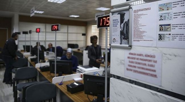 Nüfus müdürlüklerinde KPSS mesaisi