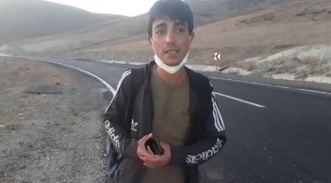 Okula gitmek  için 25 kilometre yol yürüyor