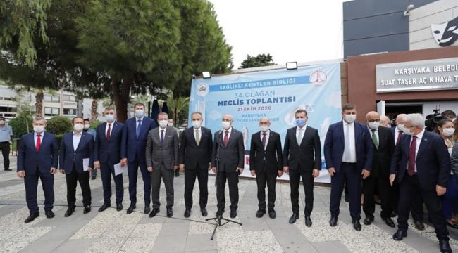 SAĞLIKLI KENTLER BİRLİĞİ TOPLANTISI İZMİR'DE
