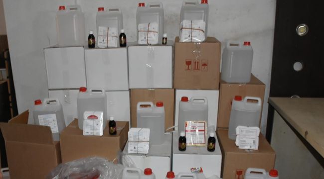 SAHTE ALKOL SATIŞLARINDA KİLİT İSİM YAKALANDI