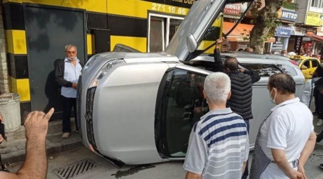 Sakarya'da akıllara durgunluk getiren kaza