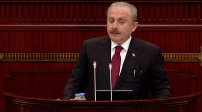 TBMM Başkanı Şentop, Azerbaycan Milli Meclisi’ne seslendi