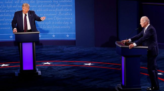 Trump-Biden buluşmasına damga vuran an: İnşallah