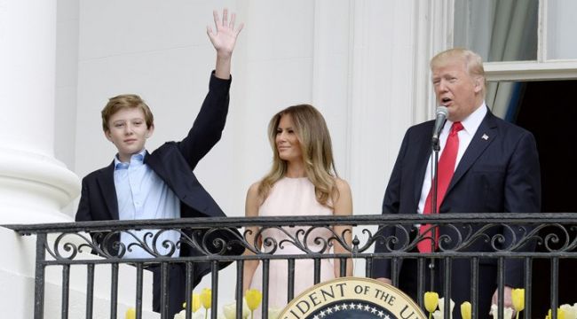 Trump'ın oğlu Barron da koronavirüse yakalanmış