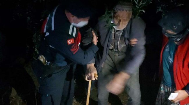 YAŞLI ADAM HENDEK İÇERİSİNDE BULUNDU