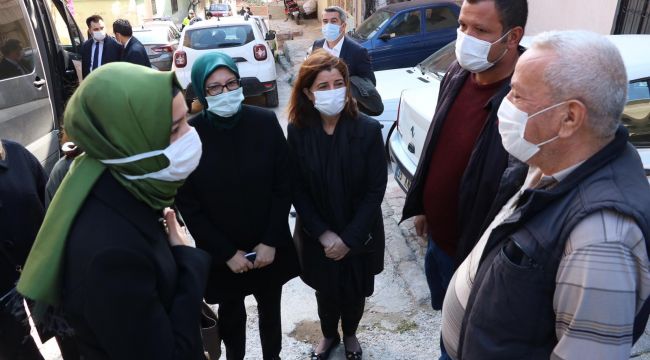 AK PARTİLİ KAYA'DAN DEPREM BÖLGESİNE ZİYARET